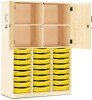 Monarch 24 Shallow Tray Storage Cupboard