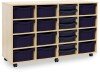 Monarch Classic Tray Storage Unit 8 Shallow and 12 Deep Trays