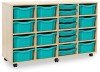 Monarch Classic Tray Storage Unit 8 Shallow and 12 Deep Trays