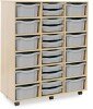 Monarch Classic Tray Storage Unit 24 trays, 12 Shallow and 12 Deep