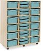 Monarch Classic Tray Storage Unit 24 trays, 12 Shallow and 12 Deep