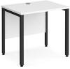 Dams Maestro 25 Bench Leg Desk 800mm x 600mm - White