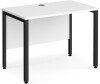 Dams Maestro 25 Bench Leg Desk 1000mm X 600mm - White