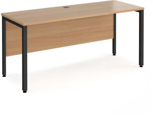 Dams Maestro 25 Bench Leg Desk 1600mm x 600mm - Beech