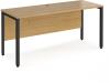 Dams Maestro 25 Bench Leg Desk 1600mm x 600mm - Oak