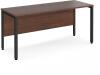 Dams Maestro 25 Bench Leg Desk 1600mm x 600mm - Walnut