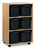 Monarch 6 Jumbo Tray Unit (Vertical) - Dark Grey