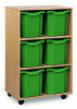 Monarch 6 Jumbo Tray Unit (Vertical) - Green