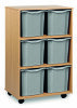 Monarch 6 Jumbo Tray Unit (Vertical) - Light Grey