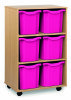 Monarch 6 Jumbo Tray Unit (Vertical) - Pink