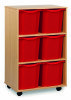 Monarch 6 Jumbo Tray Unit (Vertical) - Red