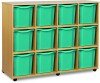 Monarch 12 Jumbo Tray Unit - Turquoise