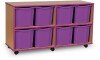Monarch 8 Jumbo Tray Unit - Purple