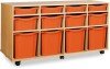 Monarch 12 Variety Tray Unit - Tangerine