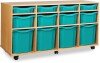 Monarch 12 Variety Tray Unit - Turquoise
