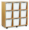 Monarch 9 Jumbo Tray Unit - White