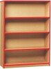 Monarch Open Bookcase with 1 Fixed & 4 Adjustable Shelves