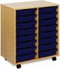 Monarch 16 Shallow Tray Unit - Dark Blue