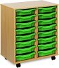 Monarch 16 Shallow Tray Unit - Green