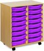 Monarch 16 Shallow Tray Unit - Purple