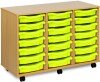 Monarch 21 Shallow Tray Unit - Lime