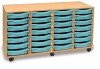 Monarch 28 Shallow Tray Unit - Metal Blue