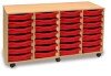 Monarch 28 Shallow Tray Unit - Red