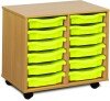 Monarch 12 Shallow Tray Unit - Lime