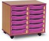 Monarch 12 Shallow Tray Unit - Pink