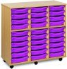 Monarch 30 Shallow Tray Unit - Purple