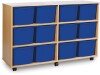 Monarch 12 Extra Deep Tray Unit - Blue