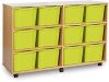 Monarch 12 Extra Deep Tray Unit - Lime