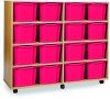 Monarch 16 Extra Deep Tray Unit - Pink