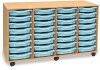 Monarch 32 Shallow Tray Unit - Light Blue