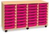 Monarch 32 Shallow Tray Unit - Pink