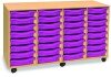 Monarch 32 Shallow Tray Unit - Purple