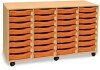 Monarch 32 Shallow Tray Unit - Tangerine