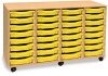 Monarch 32 Shallow Tray Unit - Yellow