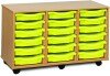 Monarch 18 Shallow Tray Unit - Lime