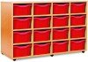 Monarch 16 Deep Tray Unit - Red