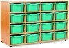Monarch 16 Deep Tray Unit - Turquoise