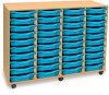 Monarch 40 Shallow Tray Unit - Cyan