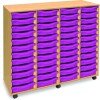Monarch 48 Shallow Tray Unit - Purple