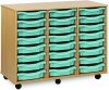 Monarch 24 Shallow Tray Unit - Metal Blue