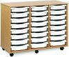 Monarch 24 Shallow Tray Unit - White