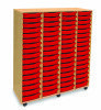 Monarch 64 Shallow Tray Unit - Red