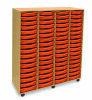 Monarch 64 Shallow Tray Unit - Tangerine