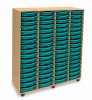 Monarch 64 Shallow Tray Unit - Turquoise
