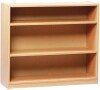 Monarch Open Bookcase With 2 Adjustable Shelves Height 750mm