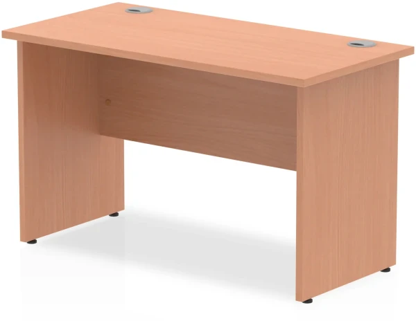 Dynamic Impulse Rectangular Desk with Panel End Legs - 1200mm x 800mm - Beech